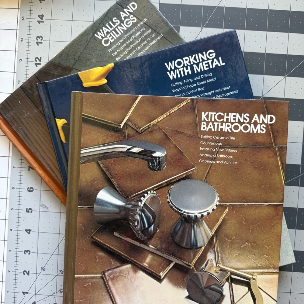 Lot of 3 Time Life Home Repair and Improvement Books